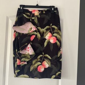 Ted Baker Peach Ruffle Skirt